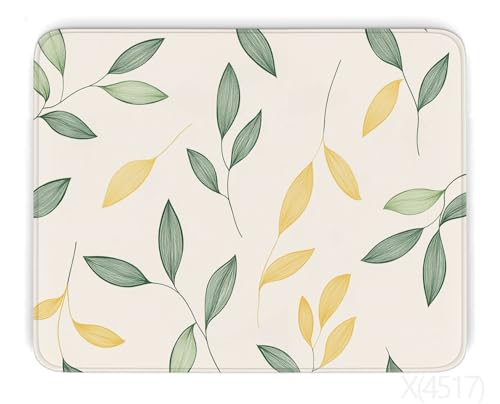 Blume Mousepad Landschaft Mauspad XXL 280x200mm Mauspad Groß mit Vernähte Kanten, Mouse Pad Wasserdicht rutschfeste Gummibasis, Erweiterter Schreibtischunterlage für Zimmer Deko Aesthetics, Gifts von Dxoaoocc