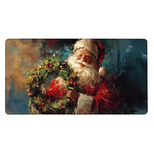 ältere Mousepad 600x300X0.3MM XXL Mauspad Hut Schreibtisch unterlage mit Vernähte Kanten - rutschfeste Gummibasis - Wasserdicht Mouse Pad für Desk Deko, Weihnachten Geschenke für Frauen -8653 von Dxoaoocc