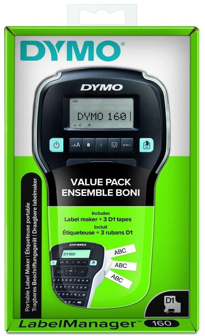 DYMO® LabelManager™ 160 Value PackBeschriftungsgerät, QWERTZ-Tastatur von Dymo