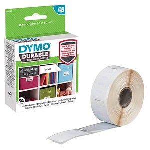 DYMO Etikettenrolle für Etikettendrucker 1976411 weiß, 25,0 x 54,0 mm, 1 x 160 Etiketten von Dymo