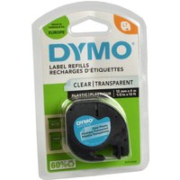 Dymo D1-Originalband 16951 (S0721550) schwarz auf klar  12mm x 4m von Dymo