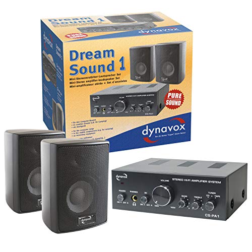 Dynavox Dream Sound Set I (Hifi Verstärker 100 Watt) schwarz von Dynavox