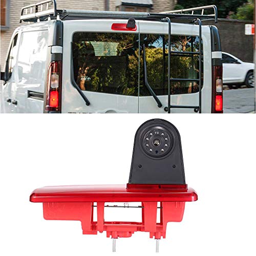 Bremsleuchte Rückfahrkamera HD Nachtsicht Ersatz für FIAT Talento Bus Kasten 296 R9M GM 408 413 452/Opel Vauxhall Vivaro B Combi Kasten Turbo FWD X82/Renault Trafic III 3 Bus Kasten EG JG FG 1FL/2FL von Dynavsal