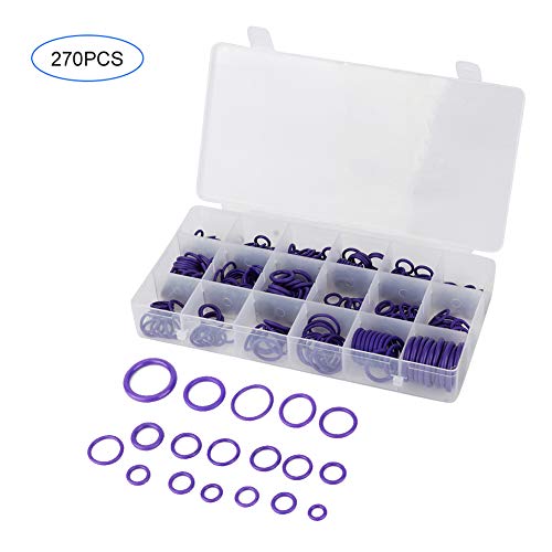 Dyocoag A/C System O-Ring Dichtungen Set Kfz-Fahrzeug-Kit Zubehör für Auto-Klimaanlage Dyocoag A/C System O-Ring Dichtungen Set Kfz-Fahrzeug-Kit Zubehör für Auto-Klimaanlage von Dyocoag