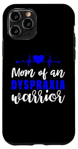 Hülle für iPhone 11 Pro Zitat für Dyspraxia Awareness Mom Blue Ribbon Mother Support Zitat von Dyspraxia Awareness Products (Lwaka)