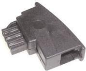 e+p T 39 TAE RJ-12 Schwarz Kabelschnittstellen-/adapter (T39) von E+P