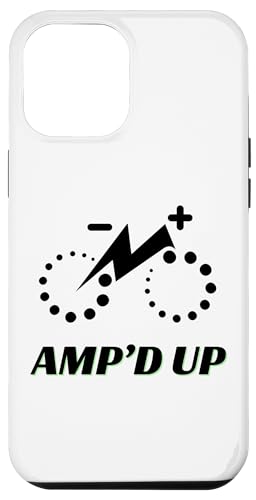 Hülle für iPhone 12 Pro Max Lustiges E-Bike, E-Bike AMP'D-UP von E-Bike Shirts & Gifts