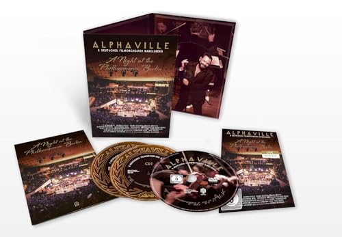 Alphaville, Neues Album 2023, A Night at The Philharmonie Berlin Live-Aufnahme, DVD + 2 CD von E d e l