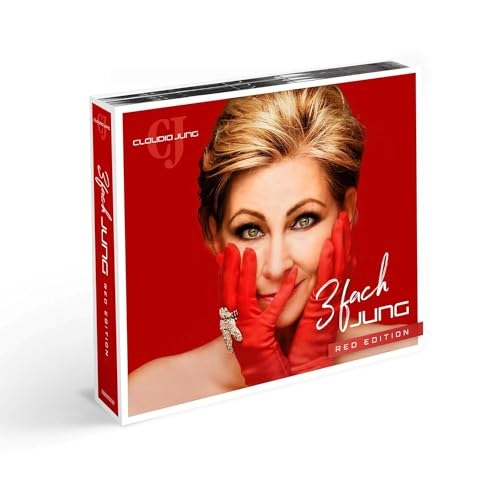 Claudia Jung, Neues Album 2024, 3Fach Jung, Red Edition, 3 CD Digipack von E d e l