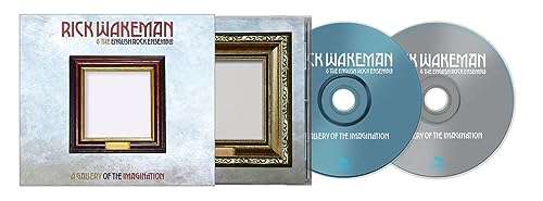 Rick Wakeman, Neues Album 2023, A Gallery of the Imagination, Limited 2 CD von E d e l