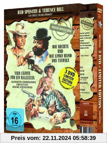 Bud Spencer & Terence Hill: Vier Fäuste für die Ewigkeit (3 DVD Limited Edition) von E. B. Clucher