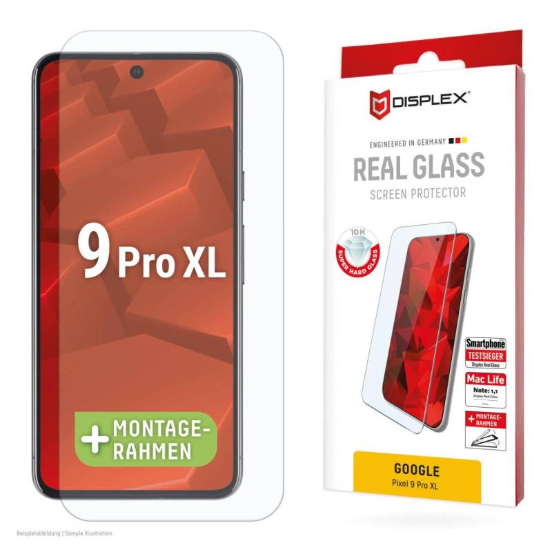 DISPLEX Panzerglas 2D/ Clear (10H) für Google Pixel 9 Pro XL von Displex