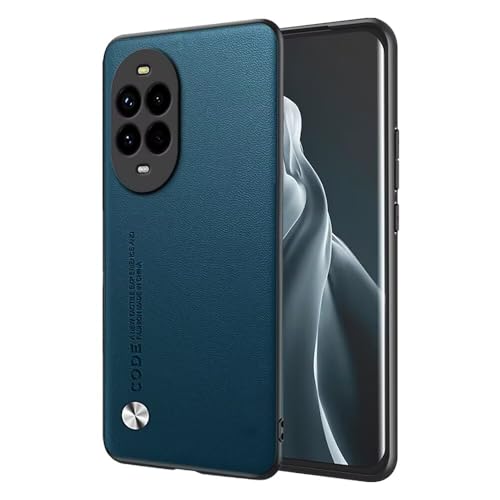 EASSGU Hülle für Huawei Nova 13 Pro (6.76" Inches) Handyhülle im Business Stil mit PU Lederrückseite - Saphir von EASSGU