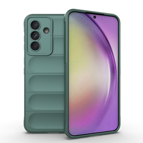 EASSGU Hülle für Samsung Galaxy A36 5G (6.6" Inches) Weiche TPU Silikon Fall und Kratzschutz Handyhülle - Grün von EASSGU