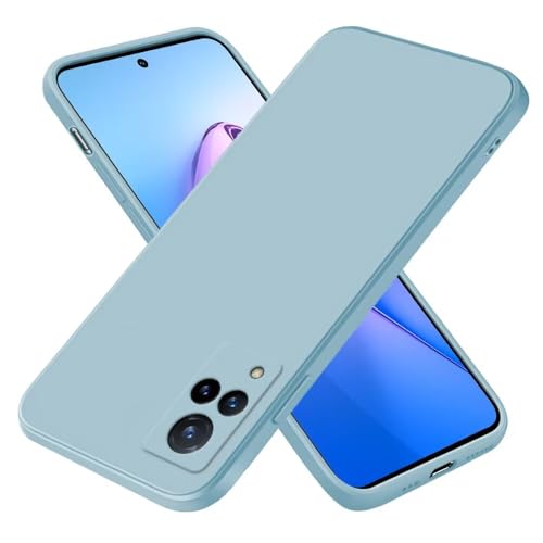 EASSGU Hülle für vivo V21 5G (6.44" Inches), Weiche TPU Silikon Hülle - hellblau von EASSGU