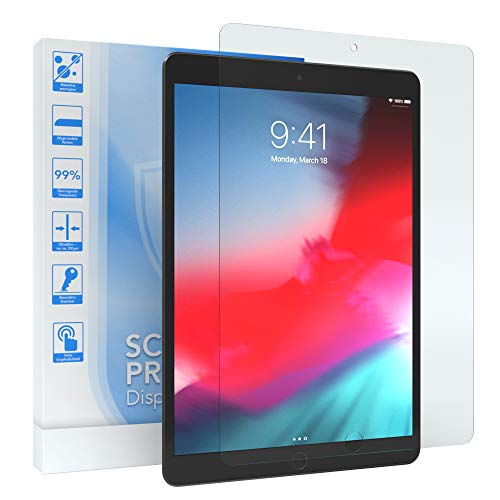 EAZY CASE - Displayschutzfolie kompatibel mit iPad Air 3 2019 Displayschutz Glas 10,5 Zoll Glasfolie 9H Härte 0,3mm dünne Tabletschutzfolie Tablet Schutzglas Folie Transparent Ultra Klar von EAZY CASE