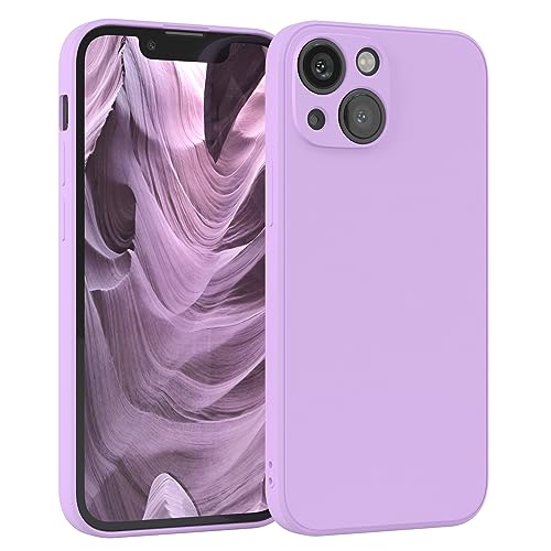 EAZY CASE - Silikonhülle für iPhone 13 Mini Hülle Silikon Case Lila weich stoßfeste Handyhülle iPhone 13 Mini Schutzhülle mit Kameraschutz Dünn Premium Schutz Cover TPU Phone Bumper in Violett von EAZY CASE