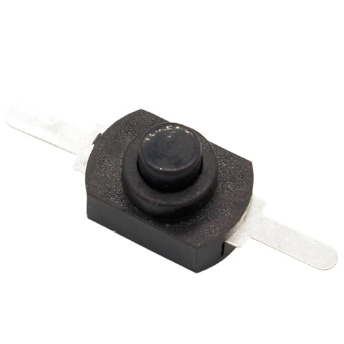 10 Stück DC 30V 1A Schwarz Ein Aus Mini Druckschalter for Taschenlampe von EBGAZSPD