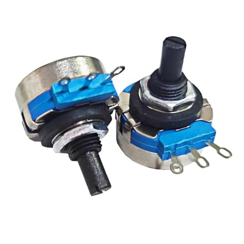 2 Stücke RV28P1 2 Watt Potentiometer 1 Karat B102 2K2 4K7 10K103 22 Karat 47 Karat 470 Karat Elektrische Schweißmaschine Isolierte Welle Blau(10K) von EBGAZSPD