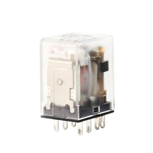 Relais Elektronisches Mikroelektromagnetisches Relais LED-Lampe 5A 8 Pins HH52P MY2N-J 12V 24V 110V 220V 380V(Without base,DC36V) von EBGAZSPD