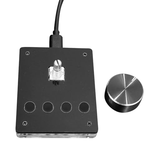 EBVincxmk USB-Lautstärkeneinstellungsknopf Lautstärkeregler Tastaturen PC-Sound USB-Lautstärkeregler Multimedia-Controller USB-Adapter Videobearbeitung von EBVincxmk