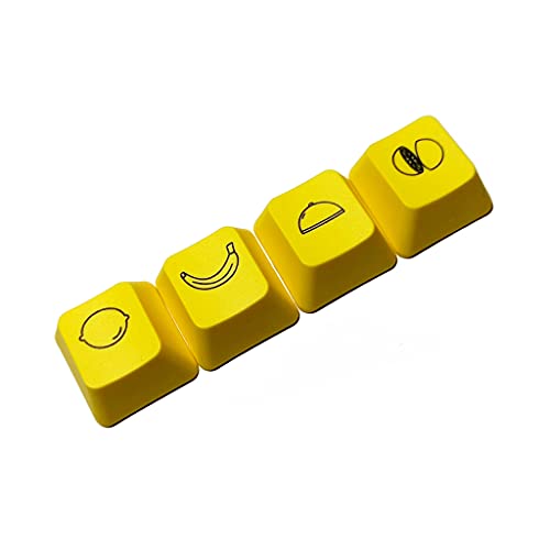 PBT Richtungspfeiltasten Tastenkappen Cherry Profile Keycap Ersatz für mechanische Tastatur 4 Tasten / Set Pfeiltasten von EBVincxmk