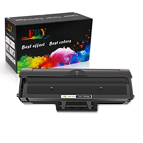 EBY Kompatibel Toner Patronen Ersatz für Samsung MLT-D101S/ELS D101S für SCX-3405W SCX-3405F SCX-3405 SCX-3405FW SCX-3400 ML-2160 ML-2165 ML-2165W ML-2168 SF760P SF 760 (Schwarz, 1-Pack) von EBY