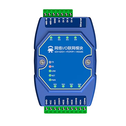 EBYTE Ethernet-E/A-Netzwerkmodul Schalterwerterfassungssteuerung ModBus 4DI+4DO ME31-AXAX4040 Serieller RS485-Anschluss RJ45-Netzwerkanschluss von EBYTE