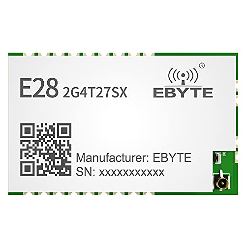 EBYTE SX1281 LoRa FLRC GFSK 2,4 GHz 27 dBm Langstreckenloser serieller Port-Modul E28-2G4T27SX IPEX Stempellochsender von EBYTE