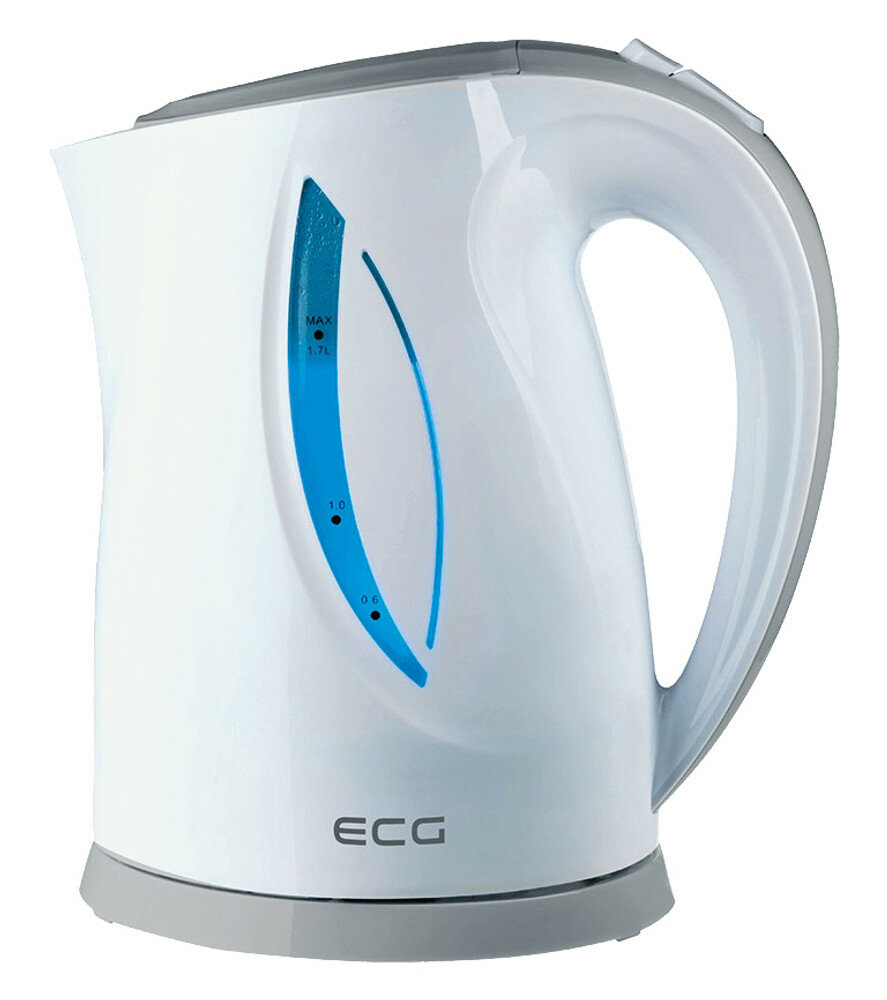 ECG RK 1758 Wasserkocher 1,7 l Grau, Weiß 2000 W ECG RK 1758 Wasserkocher 1,7 l Grau, Weiß 2000 W von ECG