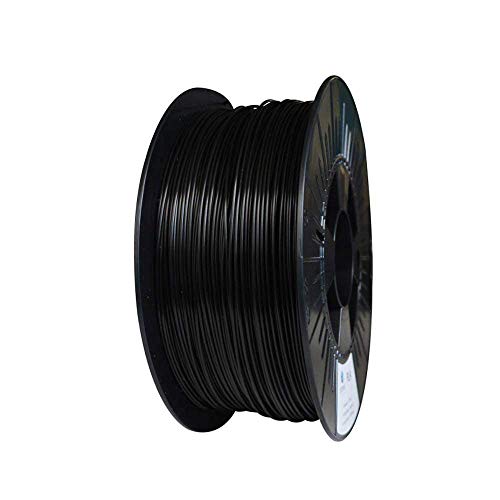 ECOFIL3D PLA-Filament 3D PLA, 1,75 mm, 1 kg, schwarz von ECOFIL3D