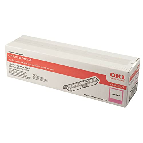 ECOPRO - Original Toner für OKI C110 130 MC160 - Magenta - 2.500 Seiten A4 - Code 44250722 von ECOPRO