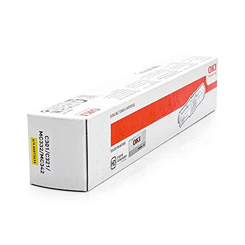 ECOPRO - Original Toner für OKI C332 MC363 - Gelb - 3.000 Seiten A4 - Code 46508709 von ECOPRO