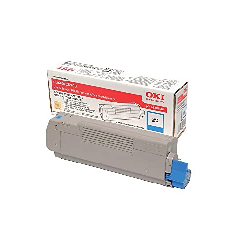 ECOPRO - Original Toner für OKI C5600 C5700 - Cyan - 2.000 Seiten A4 - Code 43381907 von ECOPRO