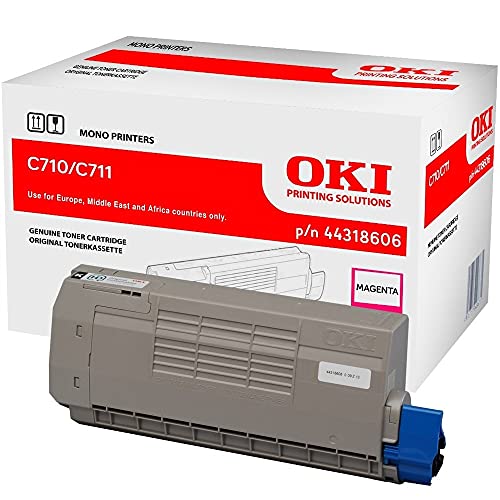 ECOPRO - Original Toner für OKI C711 C710 - Magenta - 11.500 Seiten A4 - Code 44318606 von ECOPRO