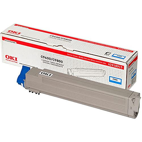 ECOPRO - Original Toner passend für OKI C9600 C9650 C9800 C9850 - Cyan - 15.000 Seiten A4 - Code 42918915 von ECOPRO