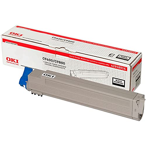 ECOPRO - Original Toner passend für OKI C9600 C9650 C9800 C9850 - Schwarz - 15.000 Seiten A4 - Code 42918916 von ECOPRO