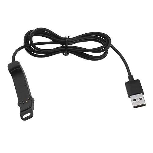 ECSiNG USB Ladekabel Kompatibel mit Polar Unite Ersatz Ladegerät Dock Cradle Adapter Smartwatch Zubehör 1M Länge Schwarz von ECSiNG