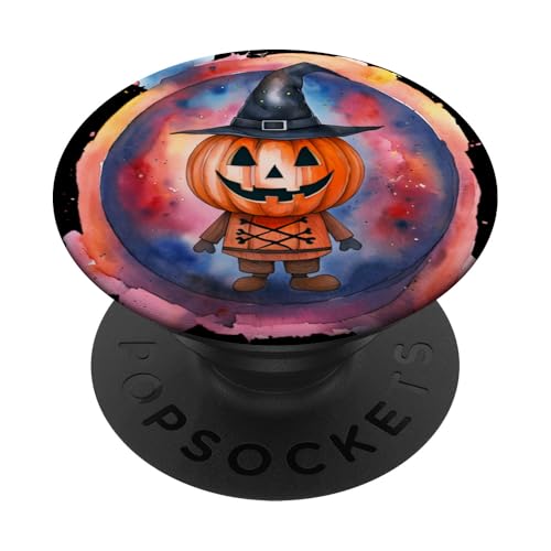 Halloween - Spooky Pumpkin 1 - Spaß für Fans PopSockets mit austauschbarem PopGrip von EDDArt