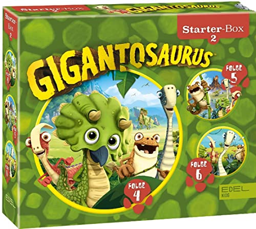 Gigantosaurus - Starter-Box (4-6) - Die Original-Hörspiele zur TV-Serie von EDELKIDS