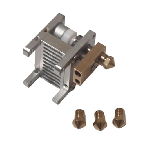 For Ulti-maker 2/für Exten-ded/2+ UM2 Blockdüsensatz mit Kühlkörper-Hotend-Header-Satz for DIY-3D-Drucker 1,75/3mm Filament(1.75mm) von EEQANAO