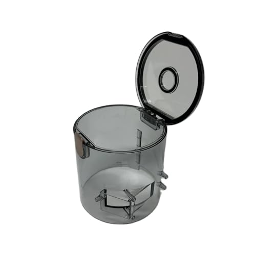 Staubbehälter Montage Staubbehälter Tasse Schwarz Zyklon Zubehör Ersatzteile for Ji-mmy H10 Pro / H10 Flex Staubsauger(Dust cup) von EEQANAO