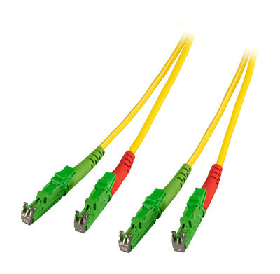 Duplex Patchkabel E2000©/APC-E2000©/APC OS2 G657A1 -- 7,5m LSZH 3mm gelb von EFB ELEKTRONIK