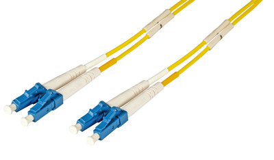 Duplex Patchkabel LC-LC OS2 G652D -- 30m LSZH 2mm gelb von EFB ELEKTRONIK