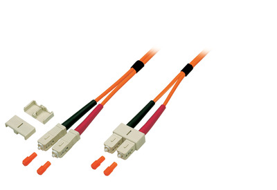 Duplex Patchkabel SC-SC OM2 -- 25m LSZH 3mm orange von EFB ELEKTRONIK