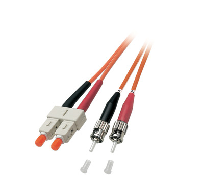 Duplex Patchkabel SC-ST OM1 -- 3m LSZH 3mm orange von EFB ELEKTRONIK