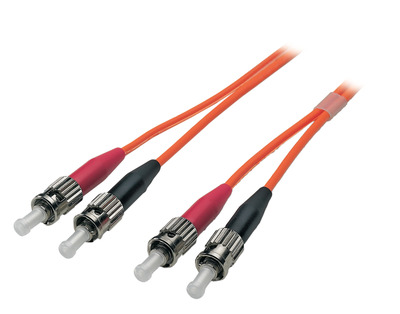 Duplex Patchkabel ST-ST OM1 -- 15m LSZH 3mm orange von EFB ELEKTRONIK