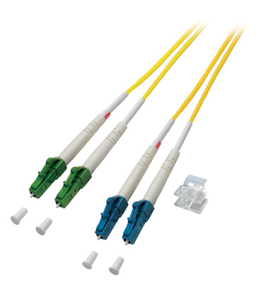 Duplex Patchkabel LC/APC-LC OS2 G652D -- 5m LSZH 2mm gelb von EFB ELEKTRONIK