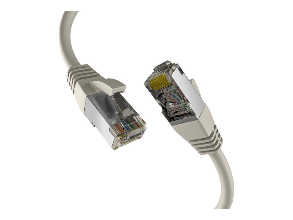 EFB ELEKTRONIK EFB ELEKTRONIK CAT8.1 GRAU 0,25m RJ45 PATCHKABEL S/FTP PIMF Netzwerkkabel von EFB ELEKTRONIK