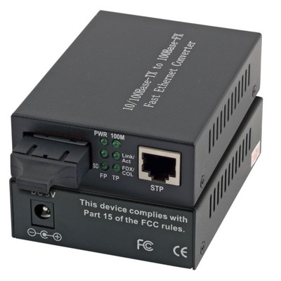 Media Konverter RJ45-STP/SC 1310nm/10km -- Fast Ethernet, SM von EFB ELEKTRONIK